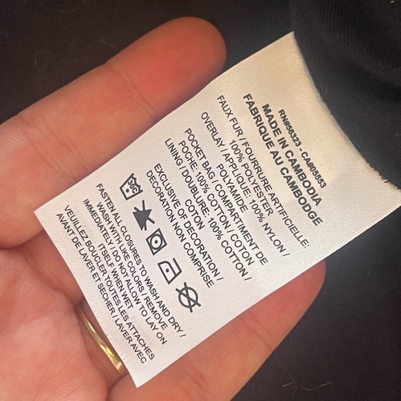 Nike Jordan NWT Essentials Full Zip Fleece Sherpa black jacket DV1583-010 - Picture 6 of 10